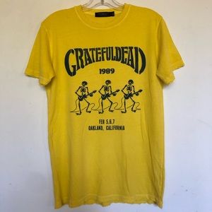 Grateful Dead Skeleton Guitar Vintage T shirt